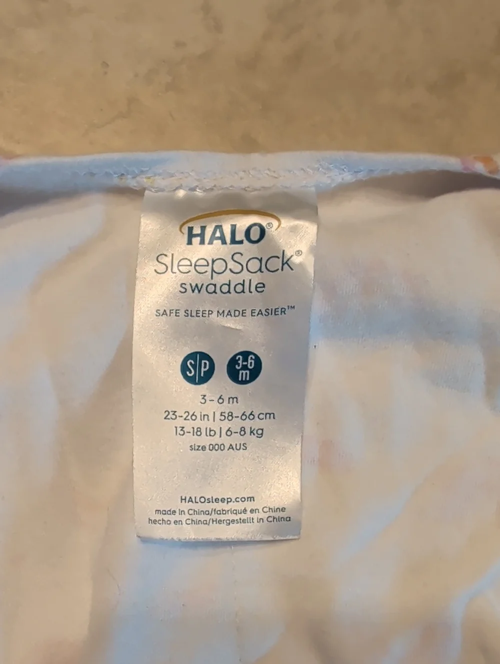 Halo Swaddle SleepSack- Small